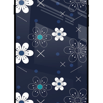 Flowers iPhone 7 Plus Glass Case Back Cover by Casekaro