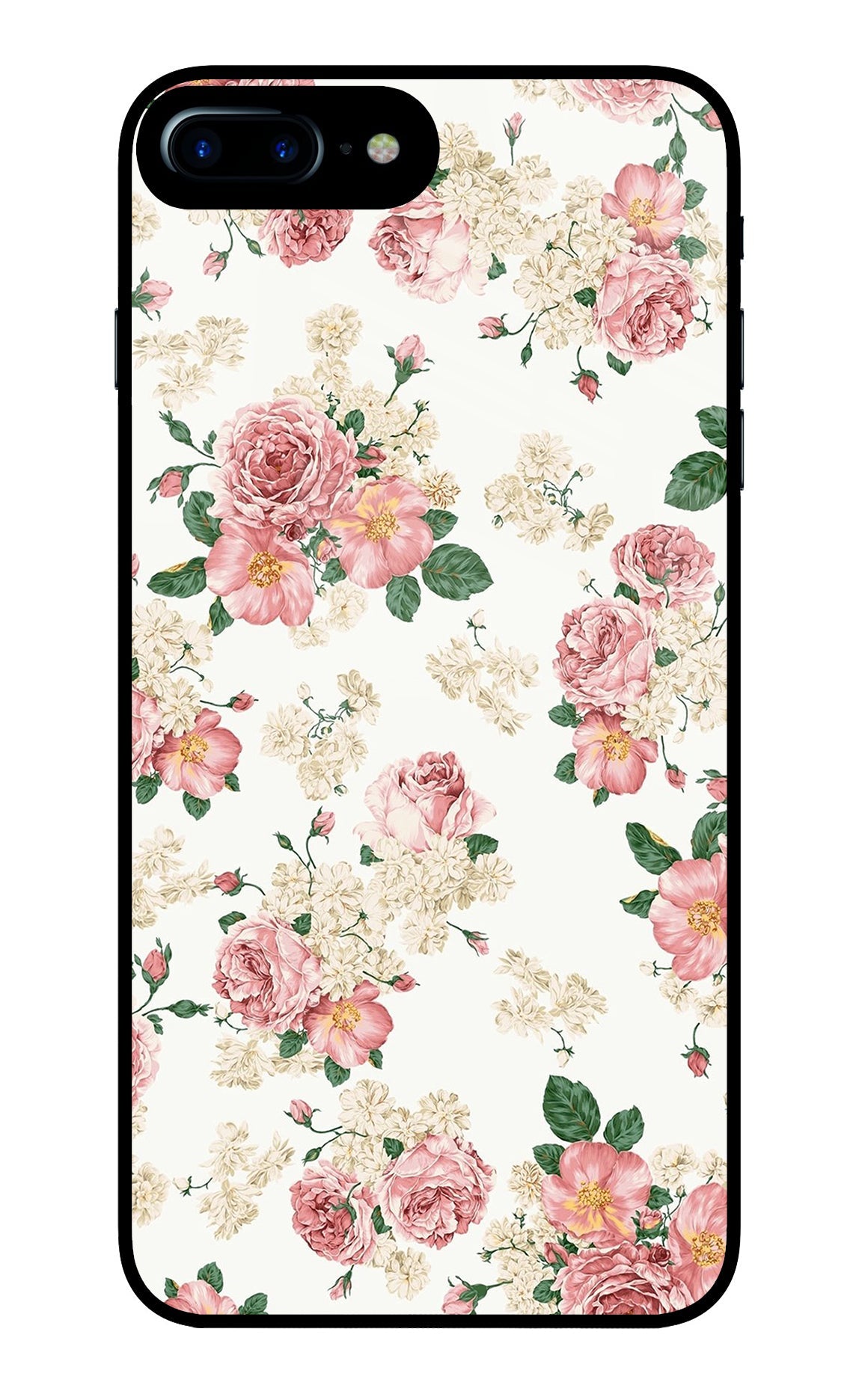 Flowers iPhone 7 Plus Glass Case