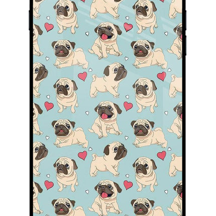 Pug Dog iPhone 7 Plus Glass Case