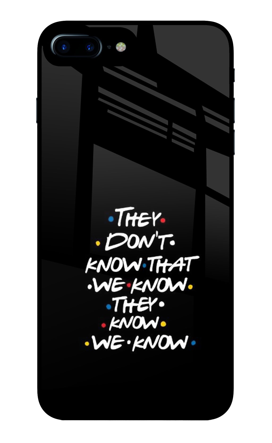 FRIENDS Dialogue iPhone 7 Plus Back Cover