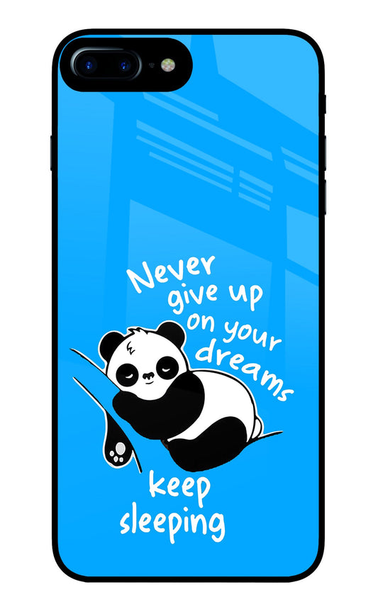 Keep Sleeping iPhone 7 Plus Glass Case
