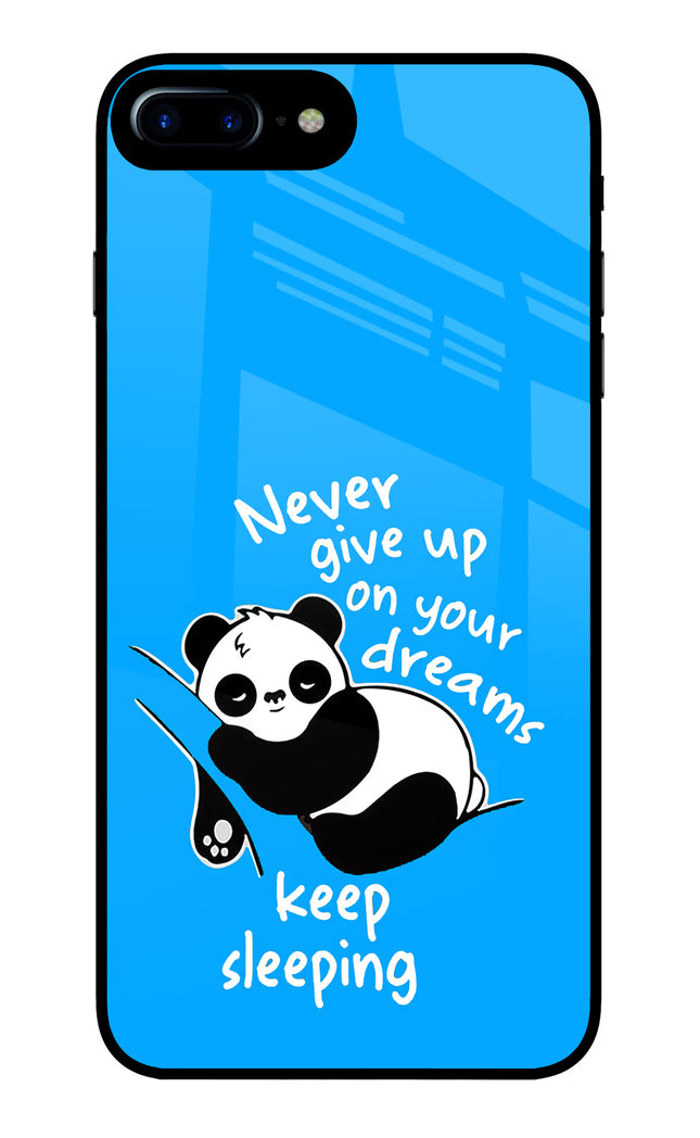 Keep Sleeping iPhone 7 Plus Glass Case