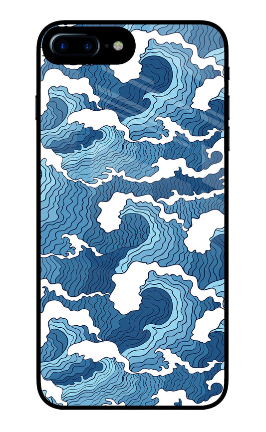 Blue Waves iPhone 7 Plus Glass Case