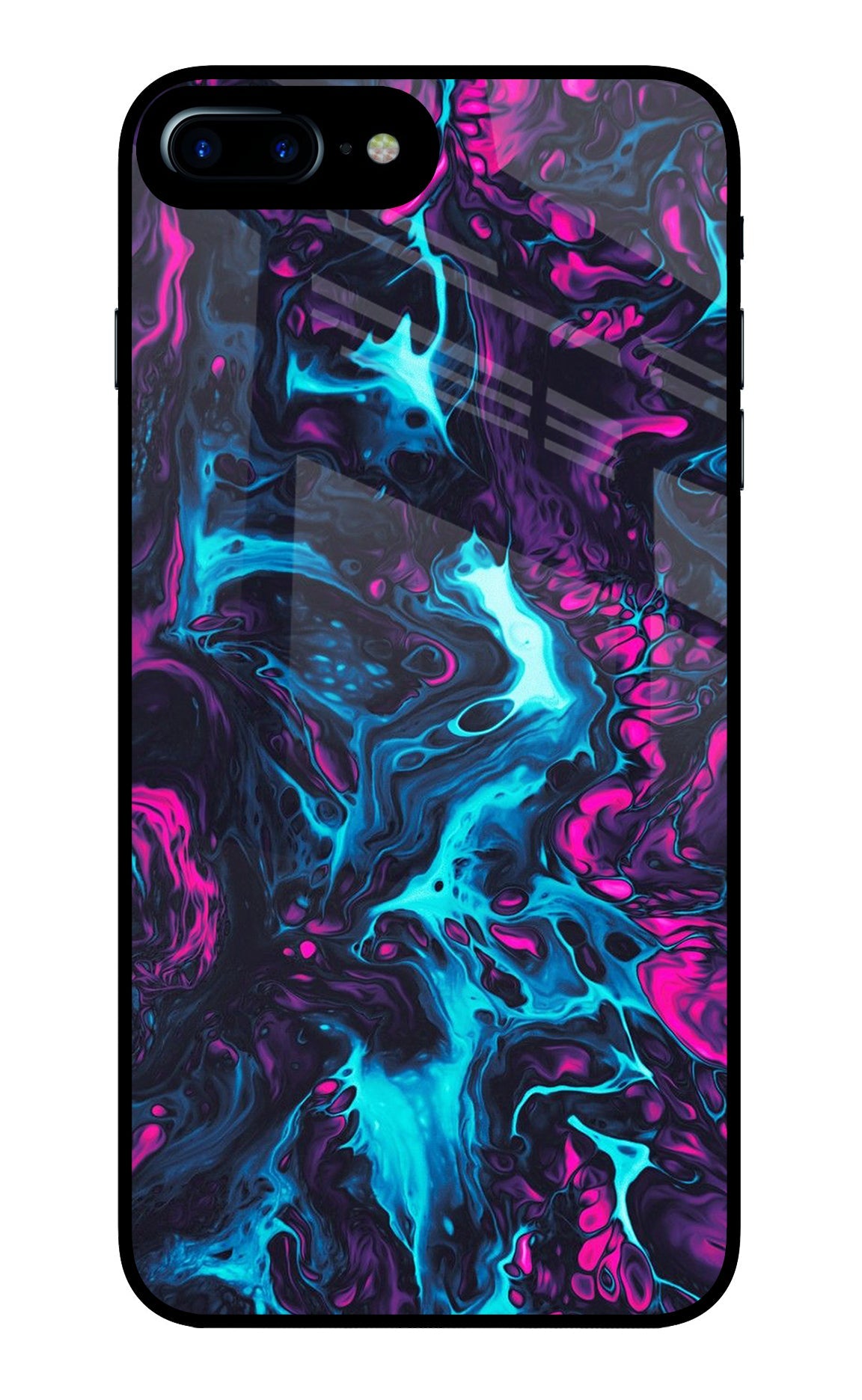 Abstract iPhone 7 Plus Glass Case