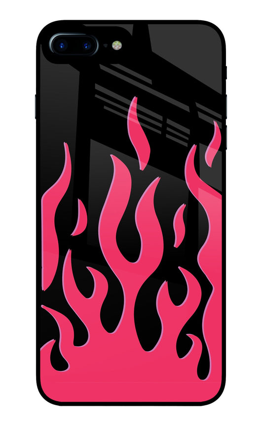 Fire Flames iPhone 7 Plus Glass Case