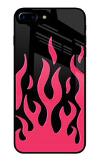 Fire Flames iPhone 7 Plus Glass Case