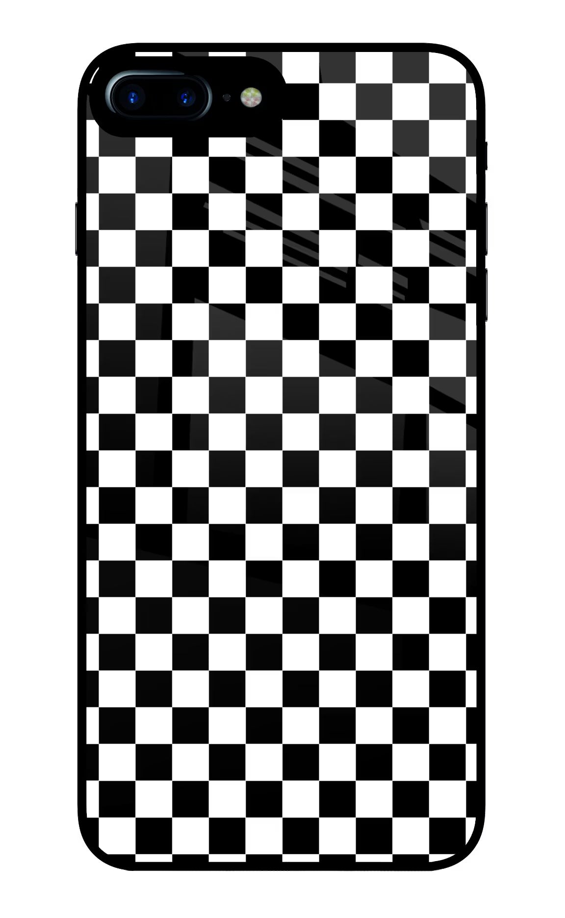 Chess Board iPhone 7 Plus Glass Case Back Cover by Casekaro