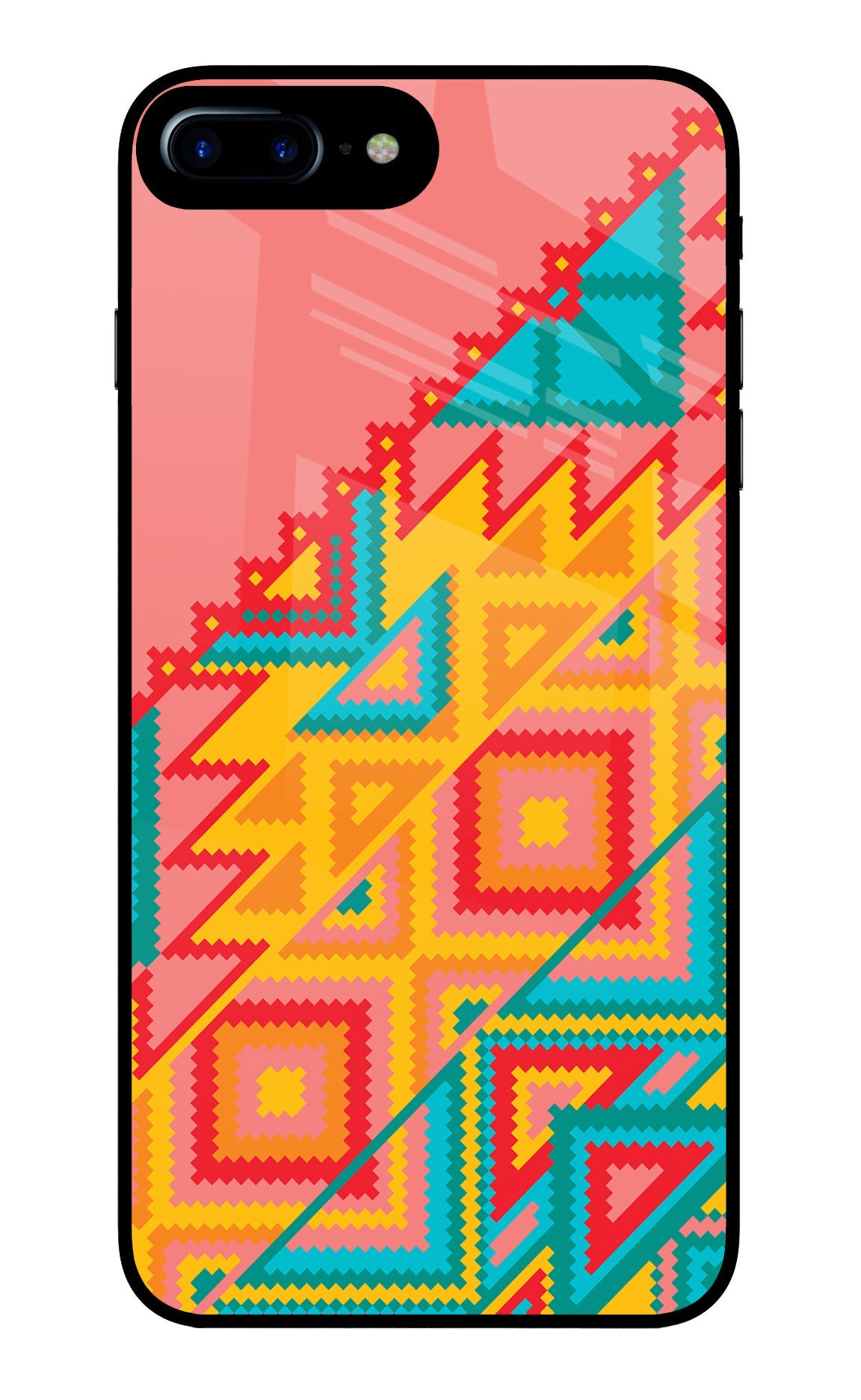 Aztec Tribal iPhone 7 Plus Glass Case