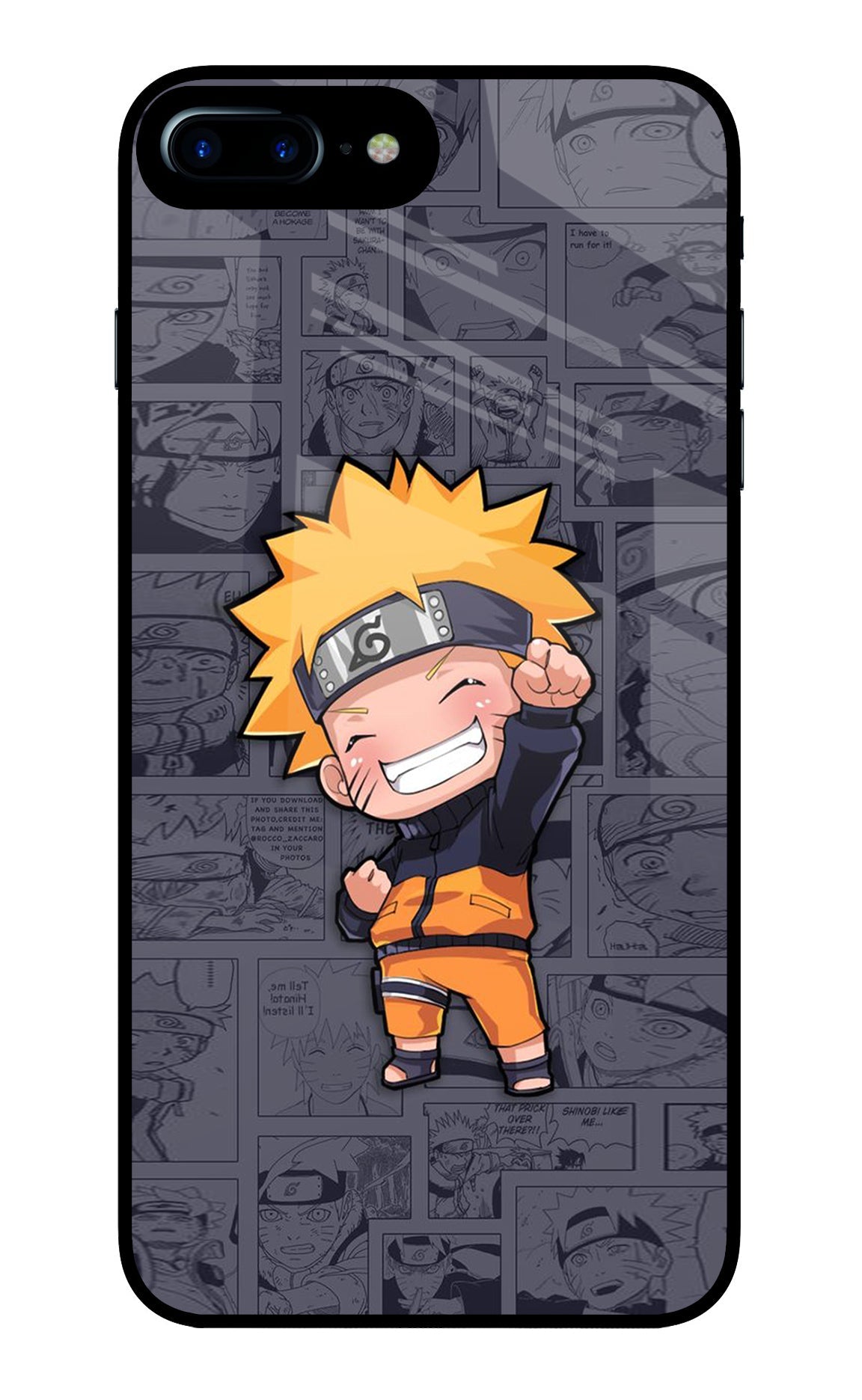 Chota Naruto iPhone 7 Plus Glass Case