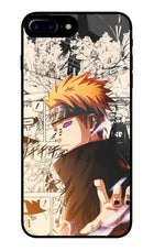 Pain Anime iPhone 7 Plus Glass Case Back Cover by Casekaro