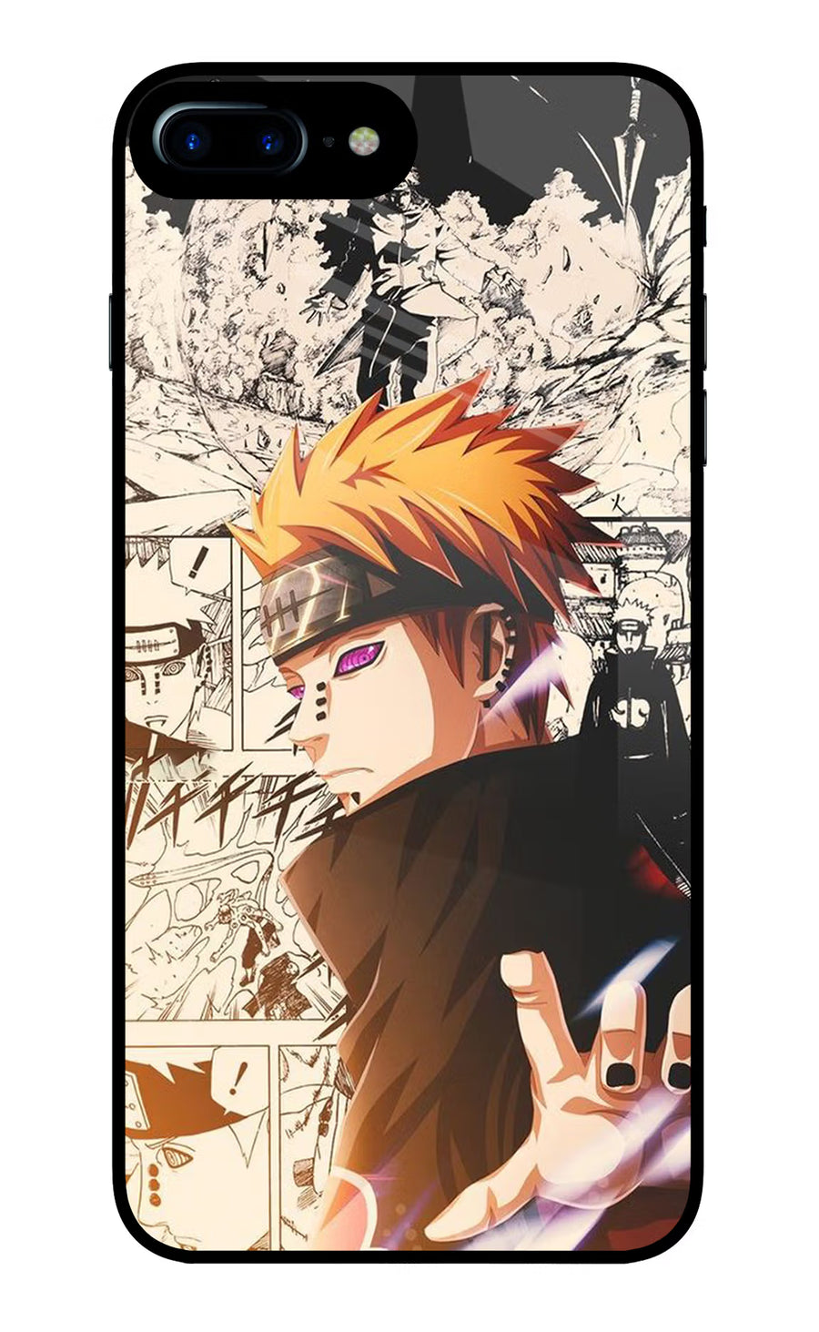 Pain Anime iPhone 7 Plus Back Cover, Glass case