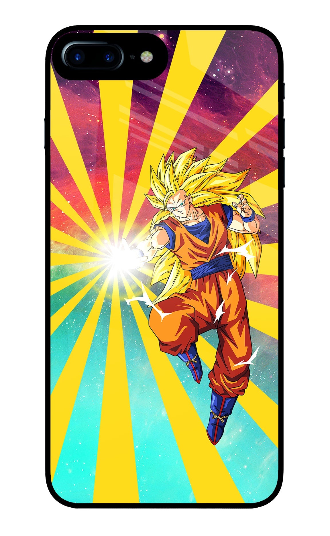 Goku Super Saiyan iPhone 7 Plus Glass Case