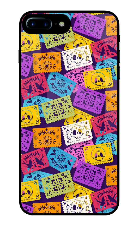 Mexican Pattern iPhone 7 Plus Glass Case