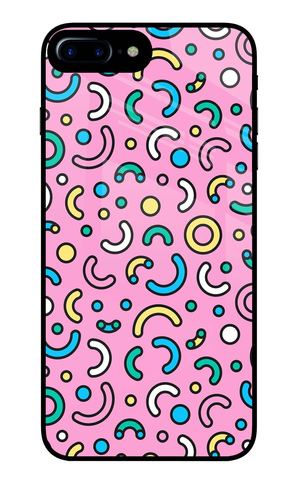 Memphis Design iPhone 7 Plus Back Cover