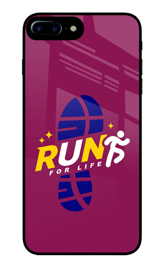 Run for Life iPhone 7 Plus Glass Case