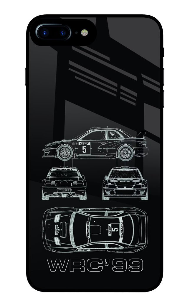 WRC'99 iPhone 7 Plus Glass Case