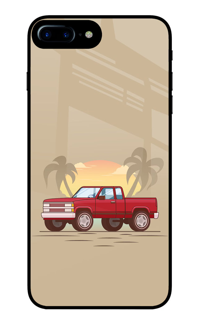 Desert Classic Drive iPhone 7 Plus Glass Case