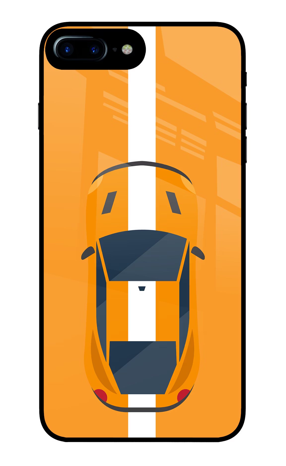 Highway Pursuit iPhone 7 Plus Glass Case