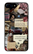 Taurus Zodiac iPhone 7 Plus Glass Case