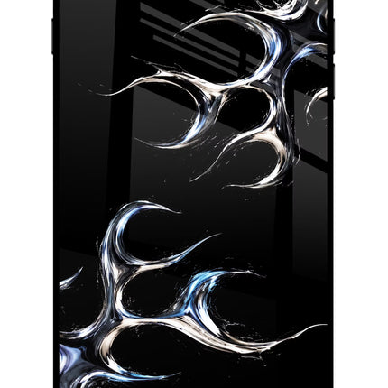 Chrome Tribal iPhone 7 Plus Glass Case
