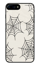 Spider Web iPhone 7 Plus Glass Case