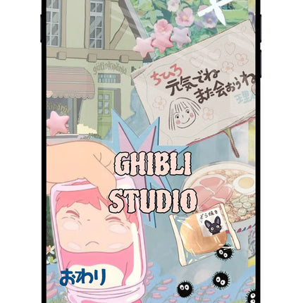 Studio Ghibli iPhone 7 Plus Glass Case
