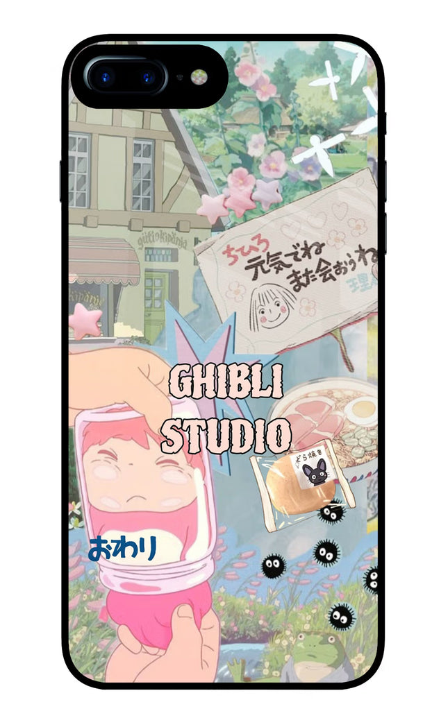 Studio Ghibli iPhone 7 Plus Glass Case