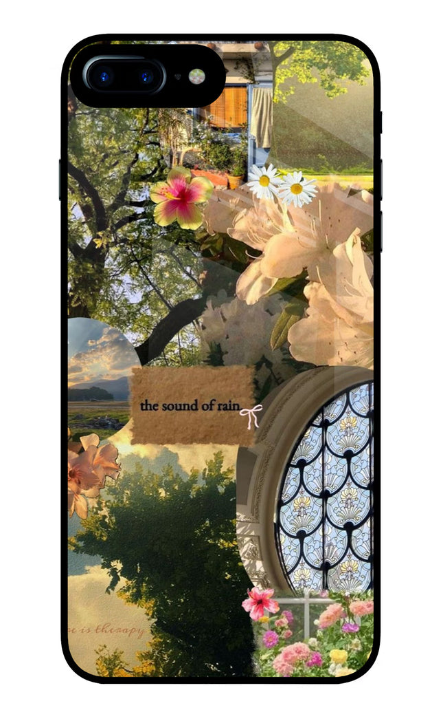 Rain iPhone 7 Plus Glass Case