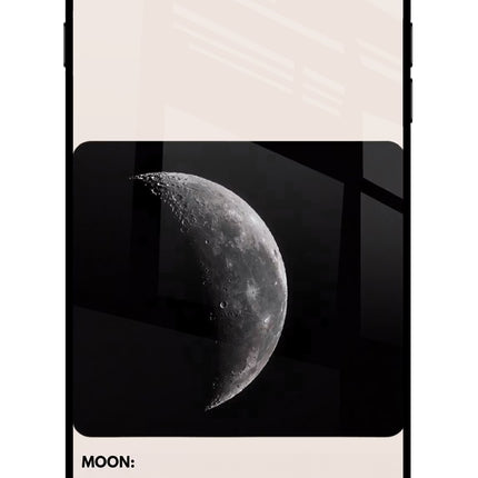 Moon Phase iPhone 7 Plus Glass Case