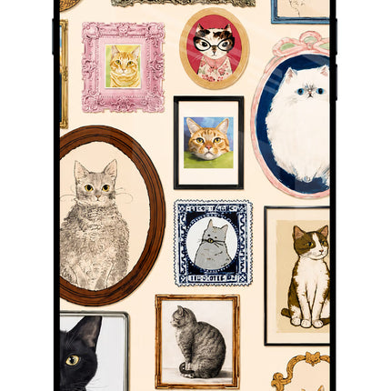 Mirror Cats iPhone 7 Plus Glass Case