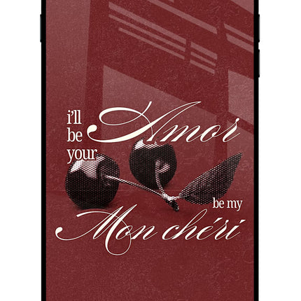 Velvet Cherry iPhone 7 Plus Glass Case