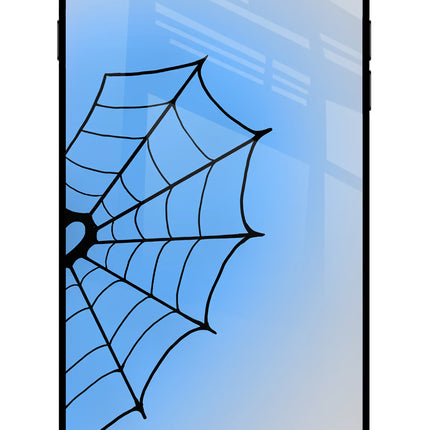 Blue Web iPhone 7 Plus Glass Case