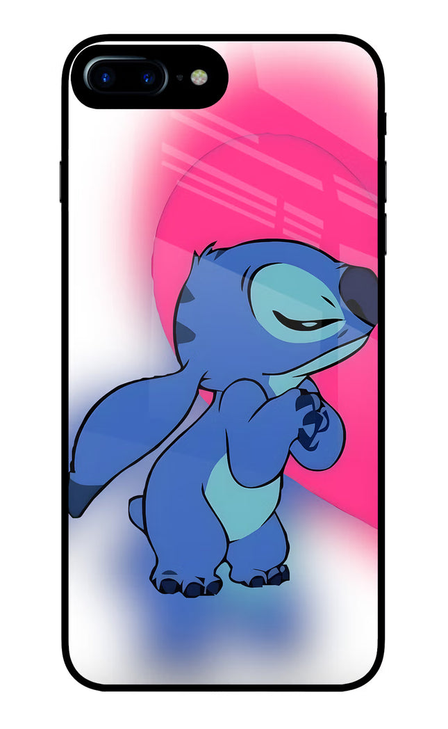 Stitch Hug iPhone 7 Plus Glass Case