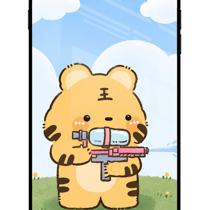 Tiger Treat iPhone 7 Plus Glass Case