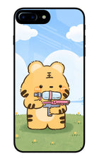 Tiger Treat iPhone 7 Plus Glass Case