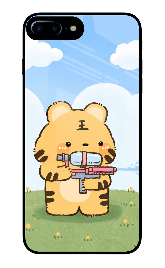 Tiger Treat iPhone 7 Plus Glass Case