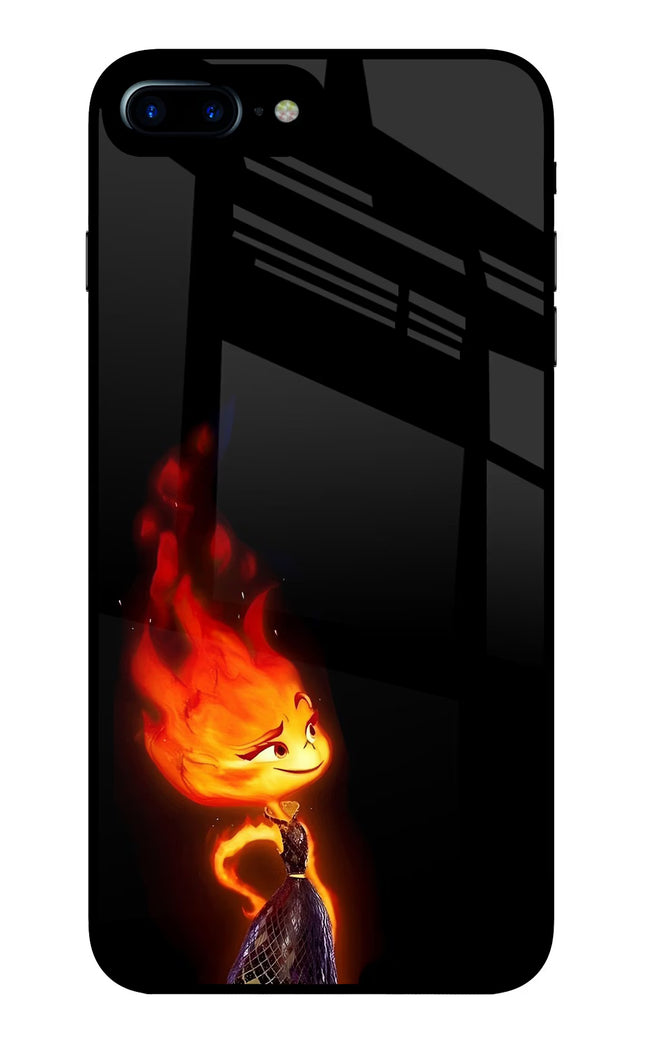 Ember Flame iPhone 7 Plus Glass Case
