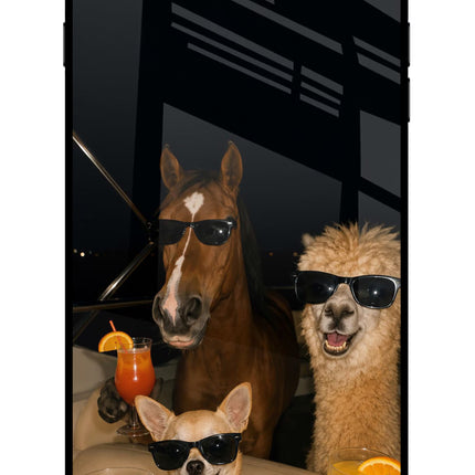 Party Squad iPhone 7 Plus Glass Case
