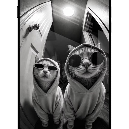 Hood Cats iPhone 7 Plus Glass Case