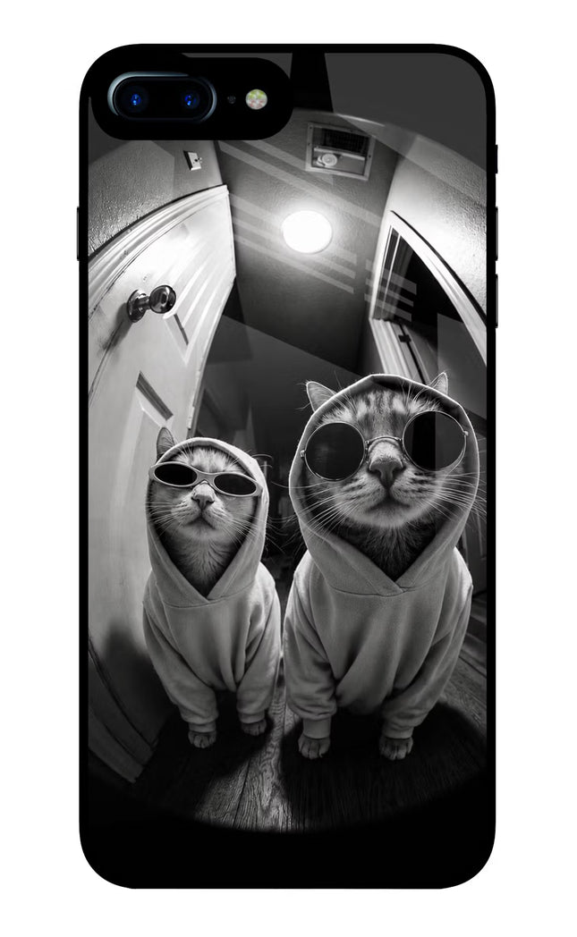 Hood Cats iPhone 7 Plus Glass Case