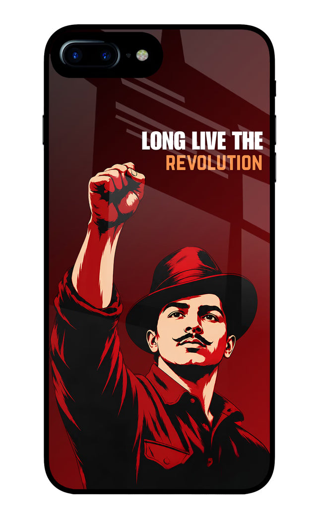 Bhagat Singh Revolution iPhone 7 Plus Glass Case