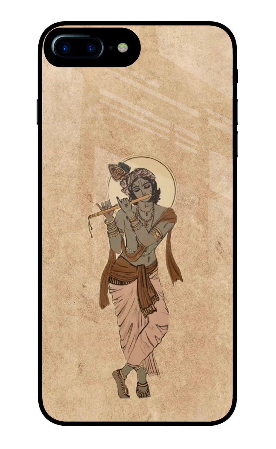 Krishna iPhone 7 Plus Back Cover, Glass case