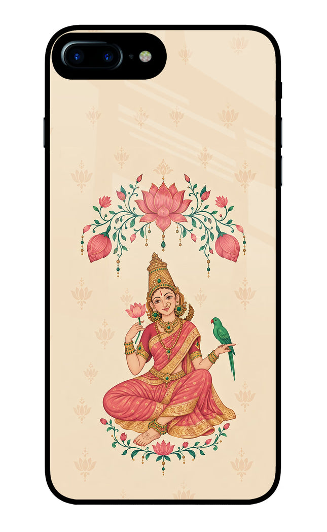Goddess Lakshmi iPhone 7 Plus Glass Case