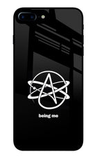 Atheist Symbol iPhone 7 Plus Glass Case