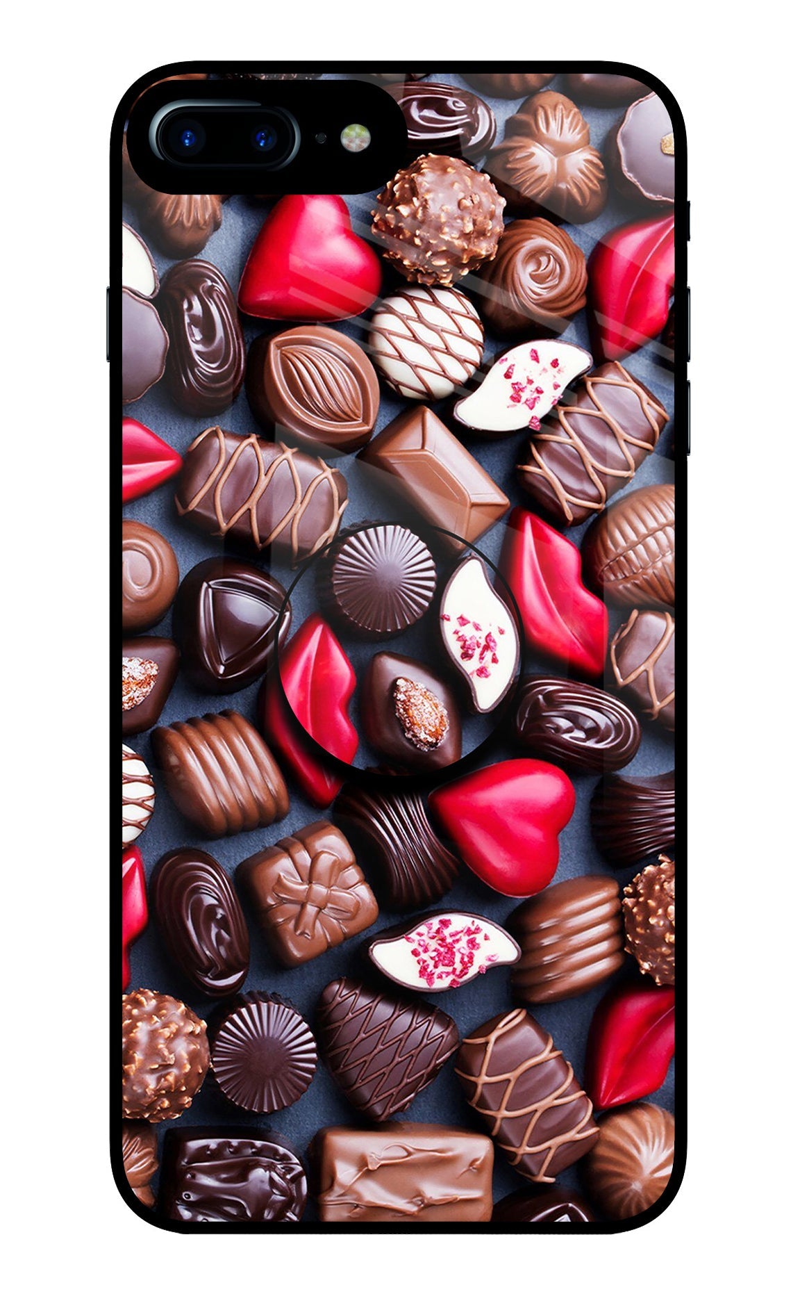 Chocolates iPhone 7 Plus Glass Case