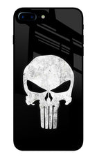 Punisher Skull iPhone 8 Plus Glass Case