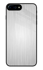 Wooden Grey Texture iPhone 8 Plus Glass Case