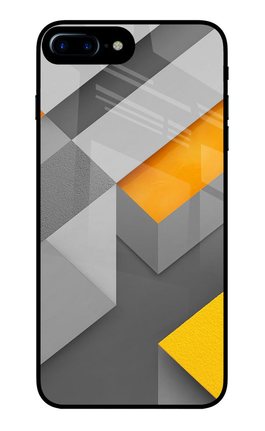 Abstract iPhone 8 Plus Glass Case