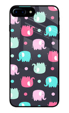 Elephants iPhone 8 Plus Glass Case