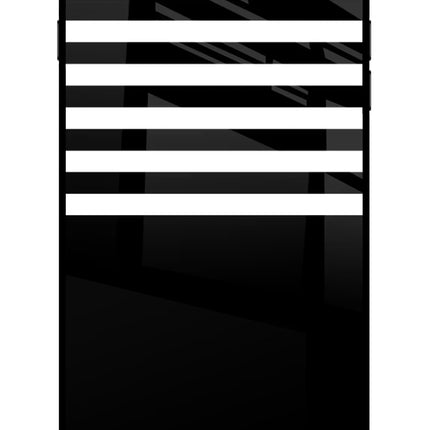 Black and White Print iPhone 8 Plus Glass Case Back Cover by Casekaro